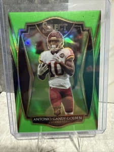 🔥🏈2020 Seleziona Verde Neon /49 Antonio Gandy-Golden #183 Liberty Washington RC - Foto 1 di 10