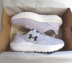 Under Armour Charged Surge 4 Purple Salt Womens Sz 6 UA RUNNING Shoes NEW No Lid - Picture 1 of 17