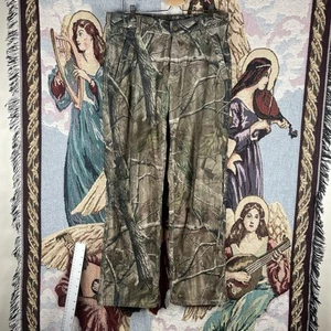 Realtree Camo Pants Mens XL Hunting Camouflage Pocket Cargo Baggy Outdoor Y2K - Picture 1 of 8