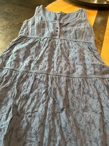 ABITO TUBINO PRANA OCCHIELLI DONNA S COTTAGECORE COSTAL - Foto 1 di 8