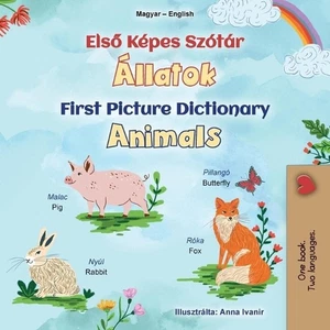 First Picture Dictionary - Animals (Hungarian English Bilingual Children's Book) - Picture 1 of 1