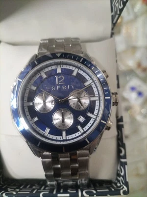 ESPRIT CHRONOGRAPH BLUE DIAL MENS WATCH ES1G368M0065 , BRAND NEW WITH TAG. - Image 1 of 4