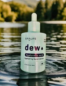 SpaLife Dew Hyaluronic Acid Hydrating Facil Serum 3.4 fl. oz Made in Korea - Picture 1 of 3