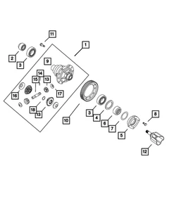 Genuine Mopar Shim 68146516AA - Picture 1 of 1