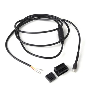 3.5mm Female AUX Auxiliary Wire Audio Cable Fit For BMW E60 E63 5 6 Series IT - Picture 1 of 6