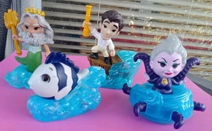 2022 McDonalds Disney The Little Mermaid Happy Meal Toys Lot of 4 - Picture 1 of 5