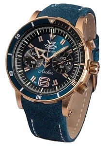Reloj de buceo Vostok-Europe ANCHAR bronce cronógrafo para hombre 6S21-510O586 - Imagen 1 de 1