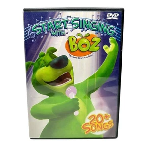 Boz The Green Bear Next Door Christian Childrens Kids DVD Start Singing With Boz - Picture 1 of 4