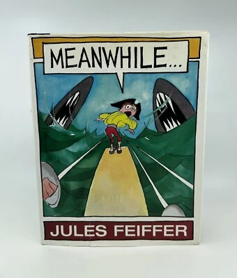 Meanwhile By Jules Feiffer Signed First Edition - Image 1 of 4