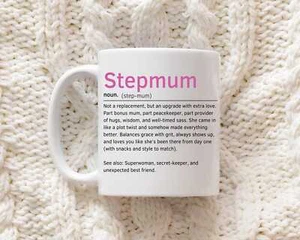 Stiefmutter Definition Tasse - Herzliches Bonus Mama Geschenk - perfekt zum Muttertag - Bild 1 von 4
