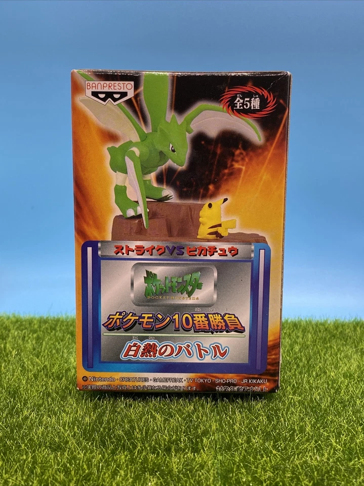 Pokemon Banpresto Scyther Pikachu Figura Strike De Colección 1999 Nuevo Precintado Japón Foto 1 de 4