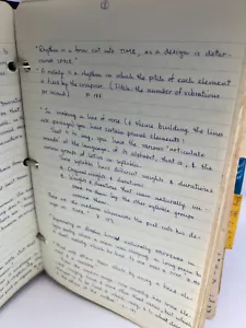 Notes English Literature Drama 1955 handwritten essays notes classics lectures - Picture 1 of 11