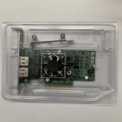 SuperMicro AOC-STG-I2T X540-AT2 2-port 10GbE Standard Adapter network card - Image 1 of 4