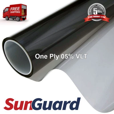 Charcoal Tint Film Roll 60"x100' Professional Window Tinting  05% VLT - Image 1 of 3
