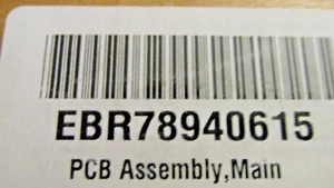 TABLERO DE CONTROL DE ALIMENTACIÓN PRINCIPAL para refrigerador LG - EBR78940615 - ¡Nuevo! (Caja abierta) - Imagen 1 de 8