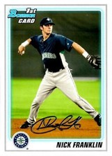 2010 Bowman Prospects #BP103 Nick Franklin RC Seattle Mariners