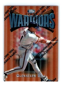 1997 Topps Finest W/ Coating #23 Glenallen Hill San Francisco Giants - Picture 1 of 2
