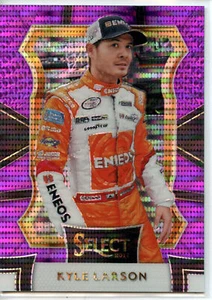 2017 Panini Select Racing NASCAR PURPLE PULSAR Parallel #97 Kyle Larson - Picture 1 of 2
