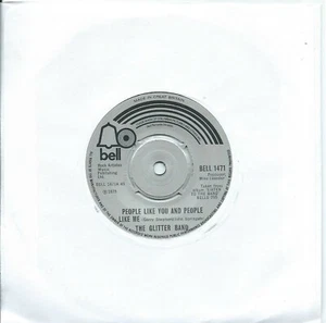 Glitter Band (The):People like you and people like me/Makes you :UK Bell:1975 - Picture 1 of 2