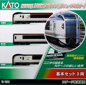 Kato 10-1933 E259 Airport Narita Express (Renewal Color) 3-car Basic Set (N) - Picture 1 of 4