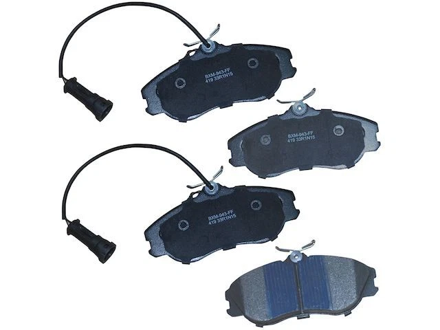 Juego de pastillas de freno delanteras Bendix 84GH73R para Audi 200 Quattro 1989-1991 Foto 1 de 1