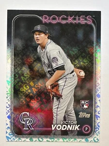 2024 Topps Victor Vodnik Rookie All-Star Game Foil ASG #607 Colorado Rockies - Picture 1 of 2