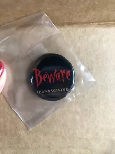 Bram Stoker's Dracula F.Coppola VORSICHT THANKSGIVING Pinback Button Film Promo - Bild 1 von 1