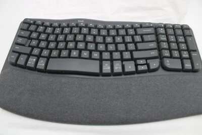 Logitech Wave Keys MK670 Combo Ergonomic Wireless Keyboard and Mouse READ BELOW - Image 1 of 4