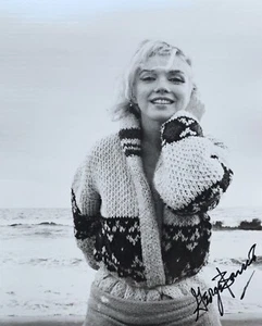 George Marilyn Monroe George Barris photo M3 The Last Photos Hand signed photo - Picture 1 of 6