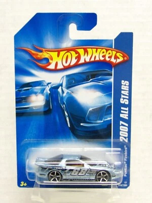 Hot Wheels 2007 All Stars Pontiac Firebird Baby Blue 07 144/180 081723WT - Image 1 of 2