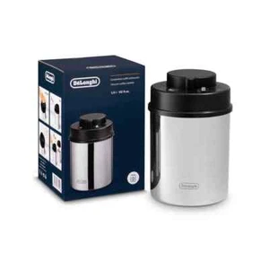 De'Longhi Vacuum Coffee Canister Manual Sealing 1.5L Capacity HOLDS 500g Beans - Picture 1 of 5