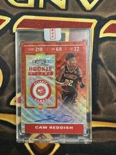 2019-20 Cam Reddish Rookie Ticket ON CARD AUTO Contenders Optic Panini Sealed