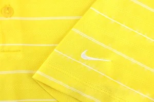 Polo da golf uomo gialla Nike Dri-Fit maglia manica corta taglia 2XL XXL - Foto 1 di 3