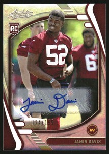 2021 Absolute Signature Rookies Spectrum #178 Jamin Davis Autograph /199