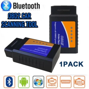 Lettore scanner codice Bluetooth auto OBD2 ELM 327 strumento diagnostico auto OBDII - Foto 1 di 12