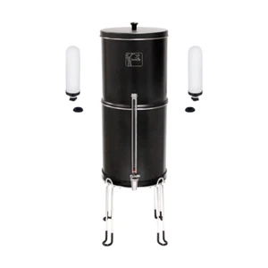 Newton Gravity Sistema Filtro Acqua Nero - Rimozione Metalli Pesanti 8,5L - 2 Candele - Foto 1 di 10