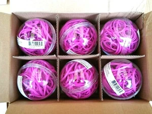 Office Depot Rubber Band Balls - Sz 32 Magenta Colored Part 341-445 - Quantities - Picture 1 of 7