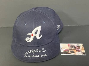 Alek Thomas Diamondbacks Auto Signed 2023 Game Used Hat /. - Picture 1 of 2