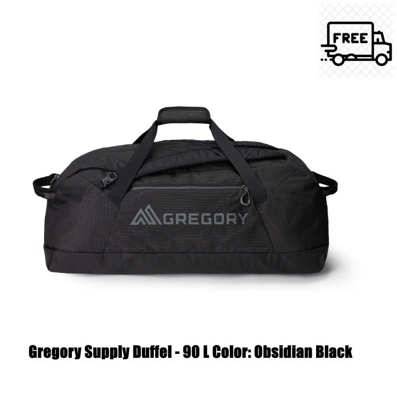 Gregory Supply Duffel - 90 л цвет: обсидиановый черный - Изображение 1 из 4