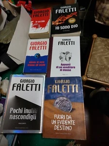 Lotto 6 Libri Giorgio Faletti Uccido Appunti venditore Dio pochi nascondigli... - Foto 1 di 7
