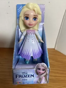 Disney Frozen Mini Muñeca ELSA Posable Figura Jakks Nuevo - Imagen 1 de 7