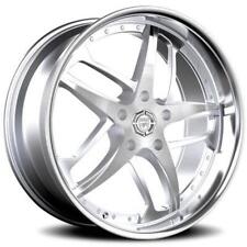 24 inch 24x9 Lexani TURBINE Gloss Black wheels rims 5x5 5x127 +15