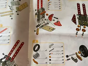 Meccano Erector super construction #5700 Set toy brochure instruction booklet - Picture 1 of 10