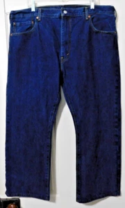 Levi's 517 Bootcut Leg Jeans Men's Size 42x30 Hemmed to (42x27 Actual) Dark Wash - Picture 1 of 9