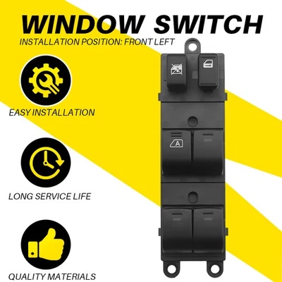 For Nissan Xterra 2008-2015 Frontier 2007-2019 Window Power Switch Front LEFT AA - Image 1 of 4