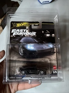 Hot Wheels Premium ‘Koenigsegg CCXR’ Fast & Furious - New 2025 Model 1:64 Scale - Picture 1 of 3