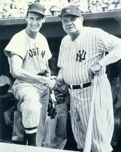 Reimpresión de foto de béisbol vintage de Babe Ruth - Foto impresa brillante 4x6 - Imagen 1 de 1