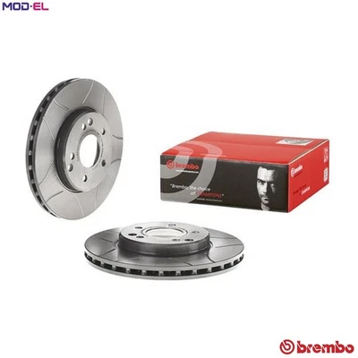 2x BRAKE DISC 09.8411.75 FOR MERCEDES-BENZ C-CLASS/T-Model/Sportscoupe CLK 1.8L - Image 1 of 4