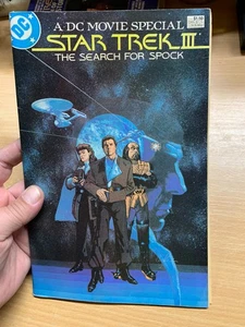 DC COMICS STAR TREK III THE SEARCH FOR SPOCK MOVIE ADAPT 1984 (VFN+) COMIC (LL) - Picture 1 of 11