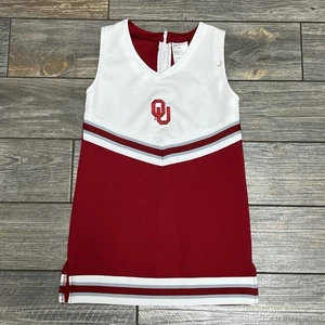 Sara Lynn Togs OU Oklahoma Sooners Cheerleader Dress Girls 6X Costume Game Day - Picture 1 of 11
